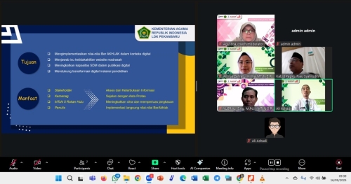 Seminar Aktualisasi Melalui Zoom